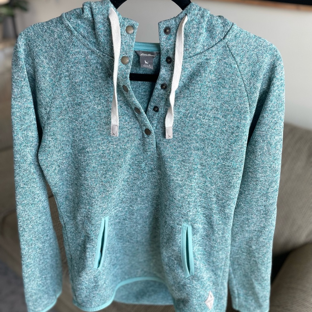 Eddie Bauer Seafoam Green Hoodie
